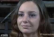 The wicked chick gets whipped and licks balls.