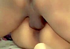 Esta yucateca esta deliciosa morenita y flaquita bent over with huge waist