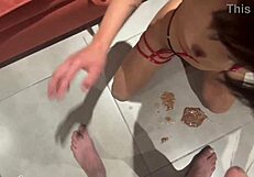 hey cutie, wanna puke while throating and rimming me with cum in mouth?