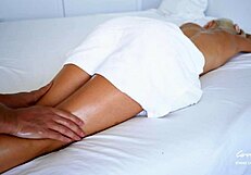 Step mom, can we skip the oil massage and go straight to creampie?