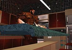 duane brown's old maid gets huge black cock