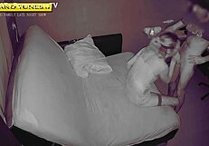 Intense insemination of cheating wife by neighbour in heels at night