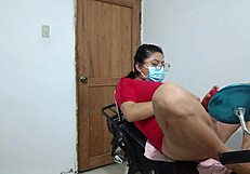 The slutty stepdaughter says, 'I want someone to juice my pussy right now!'