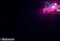 European Woman Bends Over for Intense Fingering Orgasm