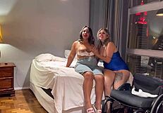 tanned petite moans on big cock in ass 😘