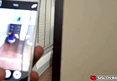 Mandy Muse Gags on Stepbro's Massive Thick Cock