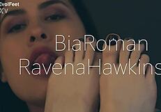 This Bitch Controls You With Her Pussy And Feet