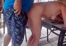 That hard rough outdoor fuck with the blonde milf was insane! 😍