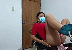 The slutty stepdaughter says, 'I want someone to juice my pussy right now!'