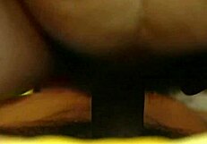 Hairy Pussy Blonde Mature Fumbled by Two Cocks