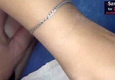 Ⓧ Risky Handjob Classmate Under The Table On Lesson - Xsanyany