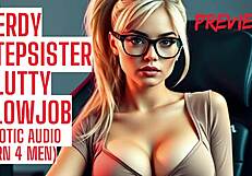 want a nerdy stepsister blowjob?