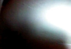 Angie cums blindfolded on fantasy cock