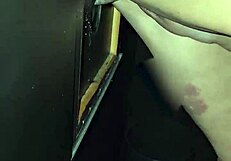 the cuckold took me to the gloryhole and i partied.