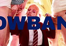 British Teen In Lingerie Plays With Toys In Bath