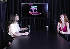 Debora esteves sends nudes and invites professor for menage in favela