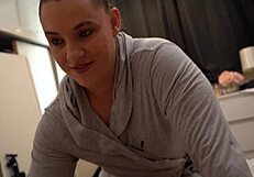 Stepsister Sneaks In For Wet Blowjob And Cum In Mouth