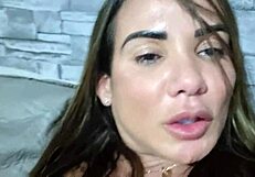 Latina Exhibitionist Masturbates With Toys