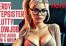 want a nerdy stepsister blowjob?