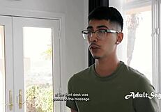 Just gotta say, virgin dork Diego Perez scores big with milf masseuse Andi Avalon