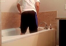 Generally Tidying Up the Bathroom Housework