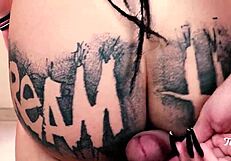 This Pawg With Hairy Pussy Delivers Intense Blowjob in Pov