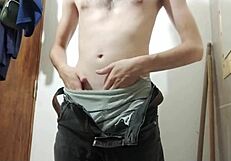 Days Go By And Works Bathroom Remains The Best Place For A Nice Cock-Play