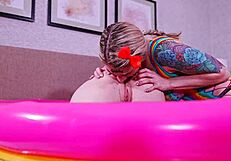 Rainbow Sluts Tease with Wild Anal Fisting in Part 1