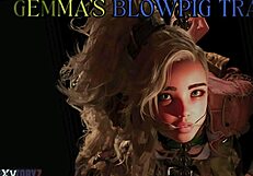 Gemma smithy blowjob training