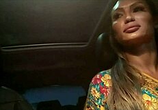 Crossdressing Transsexual Sucks and Assfucks Big Black Cock to Intense Orgasms