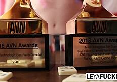 leya falcon feels so empowered feeding her bbc anal creampie to that sissy bitch