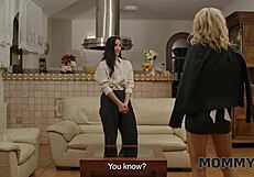 Mommy4K Fucked-Up Test with Seductive French Blonde Cougar Unleashed!