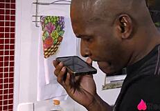 i licked her pussy then fucked her hard...