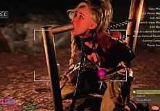 Gemma smithy blowjob training