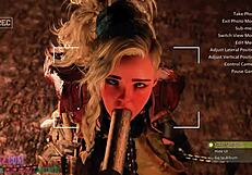 Gemma smithy blowjob training