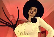 lady dimitrescu enjoys hot fuck in neutral way