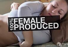 Charlotte Star feels intense pleasure masturbating