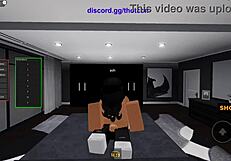 Roblox Baddie Bent Over in Rough Doggystyle