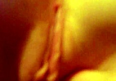 my little redhead gets oiled and wet