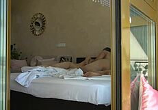 wow, this young tattooed blonde rides stepdad in homemade clip! she’s totally into it.