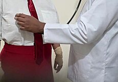 Indian Doctor Uses Student in Hospital Room