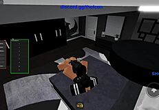 Roblox Baddie Bent Over in Rough Doggystyle