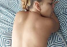 how nice you move on top of my cock cute latina in lingerie tits bouncing interracial