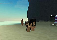 In Roblox Porn 138, The Whore Rides Monster Cock Wetly. She Deepthroats And Assfucks To Orgasm With Cum