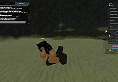 In Roblox Porn 138, The Whore Rides Monster Cock Wetly. She Deepthroats And Assfucks To Orgasm With Cum