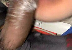 Hot teen begs for hard fuck and creampie