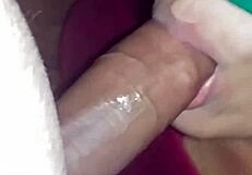 18-Year-Old Virgin Stepsister Performs Deepthroat And Footjob On Big Cock
