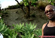 chubby tattooed alternative goth engages in interracial encounter