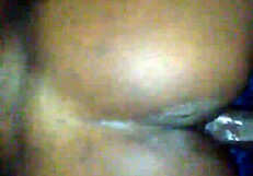 Dat pussy creamy with ebony big ass and black pussy