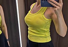 i caught big tits in the dressing room trying sexy outfits